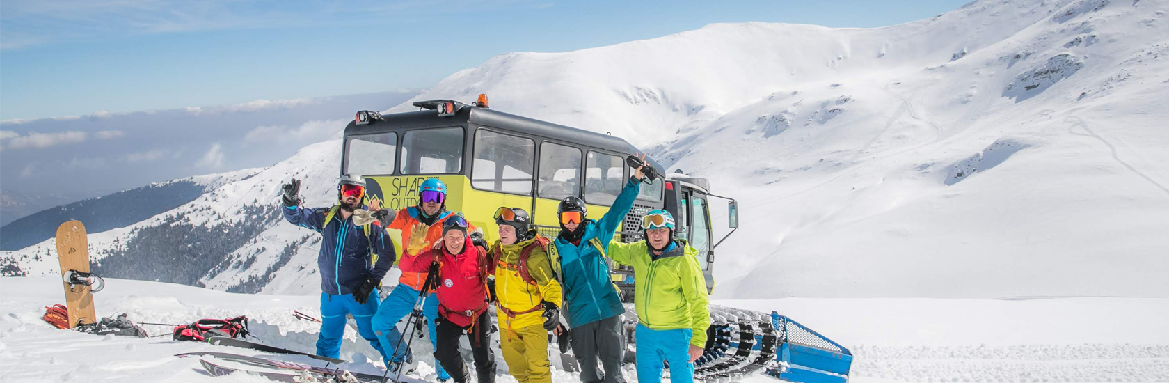 Skidäventyr på Balkan